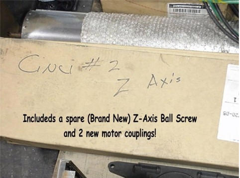 Cincinnati Maxim 500, Machine ID: 5136